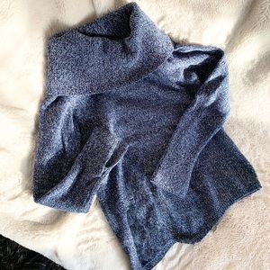 Turtleneck Asymmetric Cozy Sweater